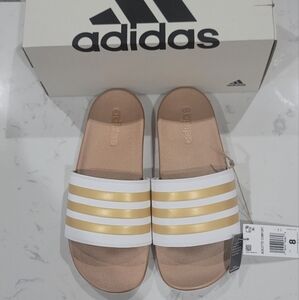 WOMENS ADIDAS SLIDES SANDALS